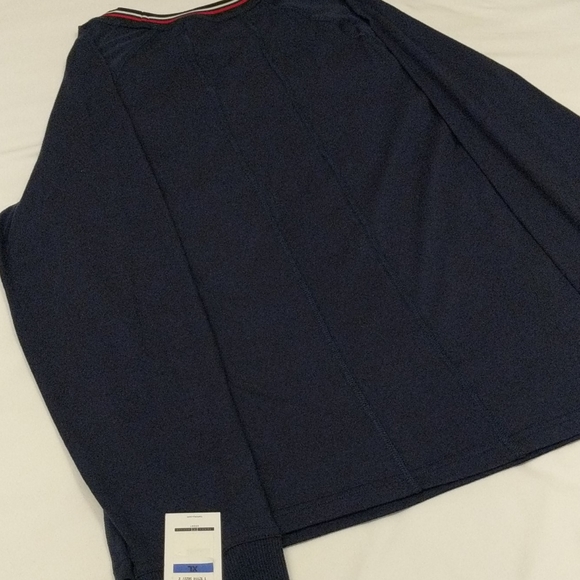NWT Tommy Hilfiger Navy Blue Long Sleeve Top! - Picture 6 of 8